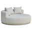 Outdoor daybed Belucci ecru round