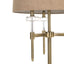 Floor lamp Josie brushed gold