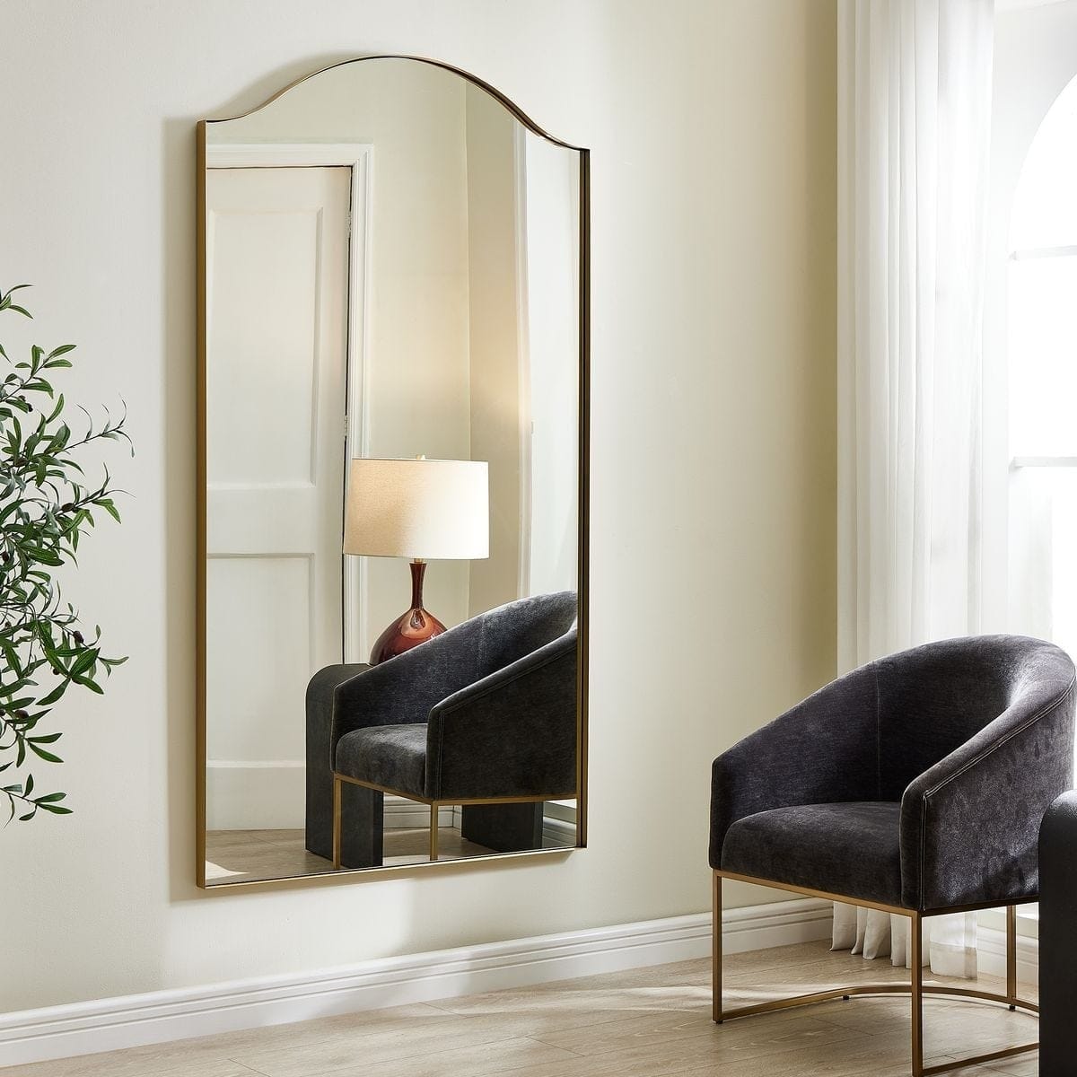 Uttermost Mirrors Mallorca Arch Mirror House of Isabella UK