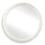 Akiko White Round Mirror