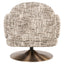 Lounge chair Kagney brown omara swivel