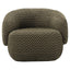Lounge chair Milano moss chevron
