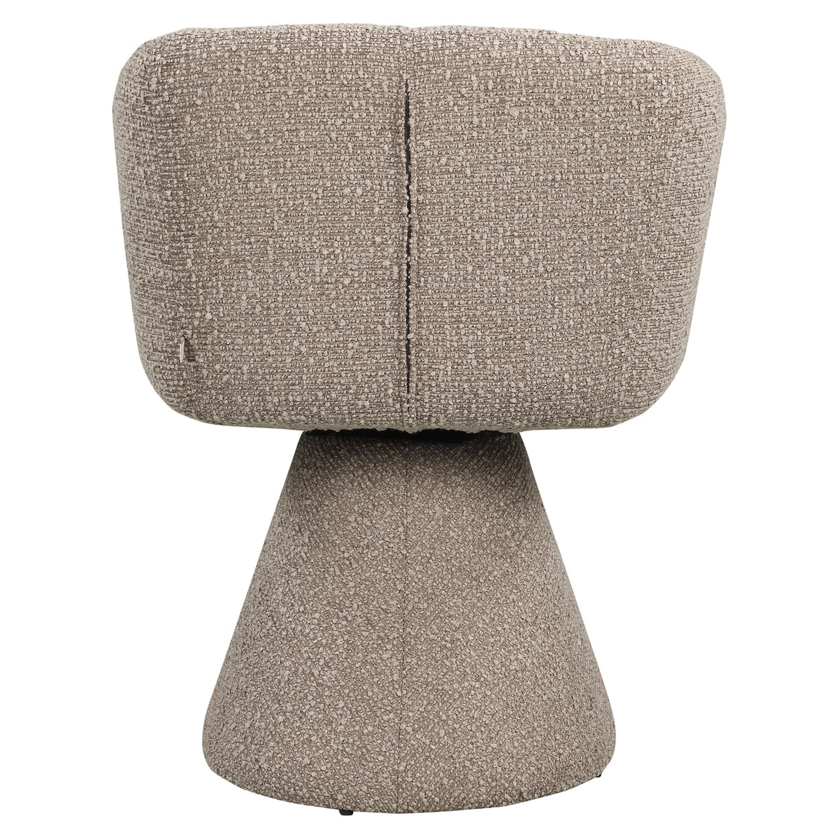 Dining chair Madeline mocca chunky swivel