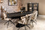Dining chair Milly biscotti swivel