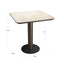 Bistro table Ritz brown 70x70