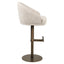 Bar stool Beverly natural fancy swivel