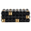 Storage box Velicia black/gold