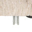 Sofa Pandora beige angora lounge left
