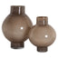 Vase Celina brown small