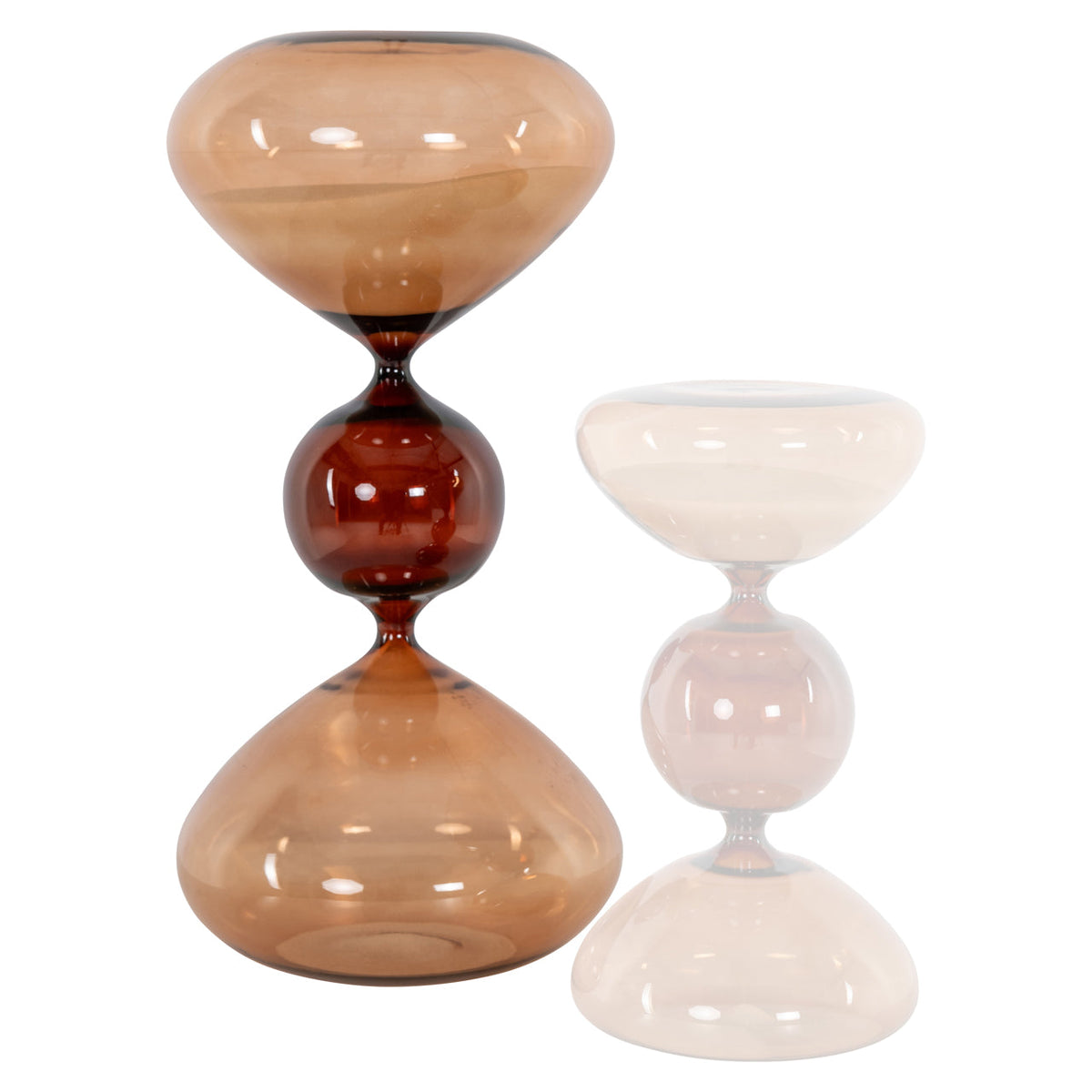 Decorative object Elba brown large