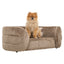 Pet bed Bingo taupe chenille