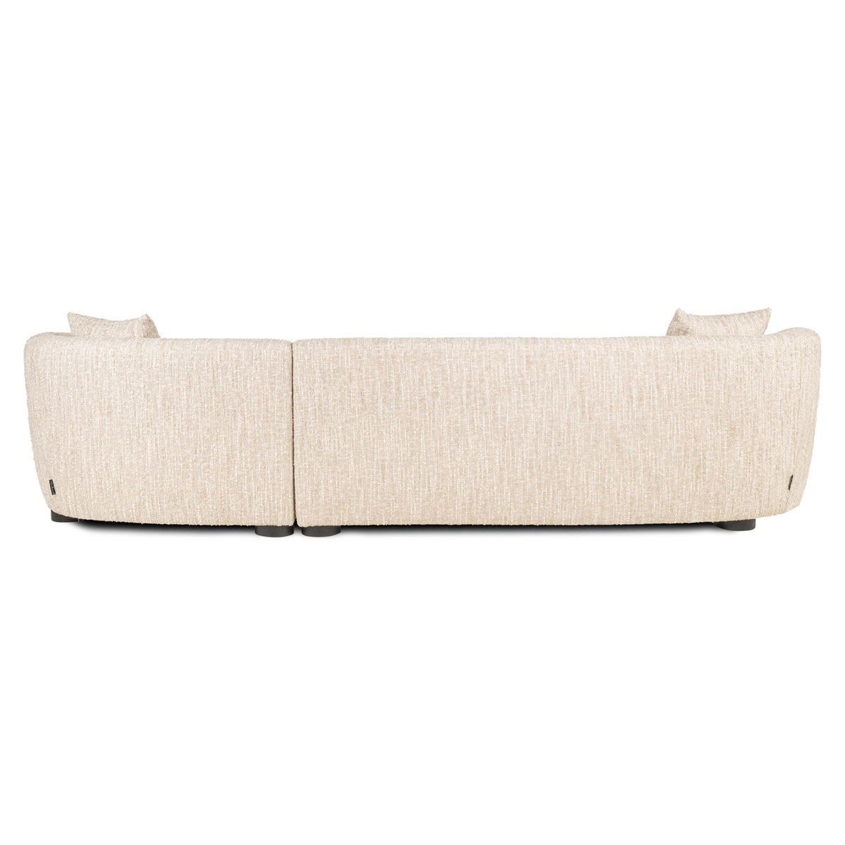 Sofa Pandora beige angora lounge right