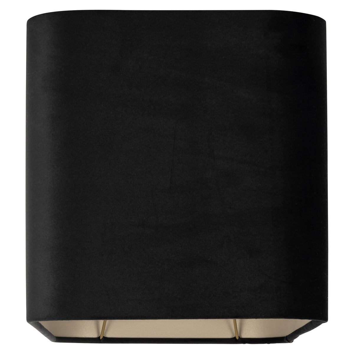 Lampshade Maddy black rectangular
