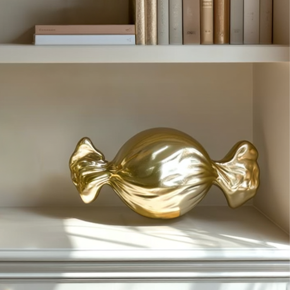 Honey Large Gold Decorative Sweet Ornament