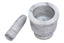 Salerno White Marble Large Mortar and Pestle