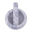 Salerno Grey Marble Bowl Shape Mortar and Pestle