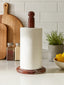 Salmo Red and White Marble Kitchen Roll Holder