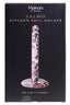 Salmo Red and White Marble Kitchen Roll Holder