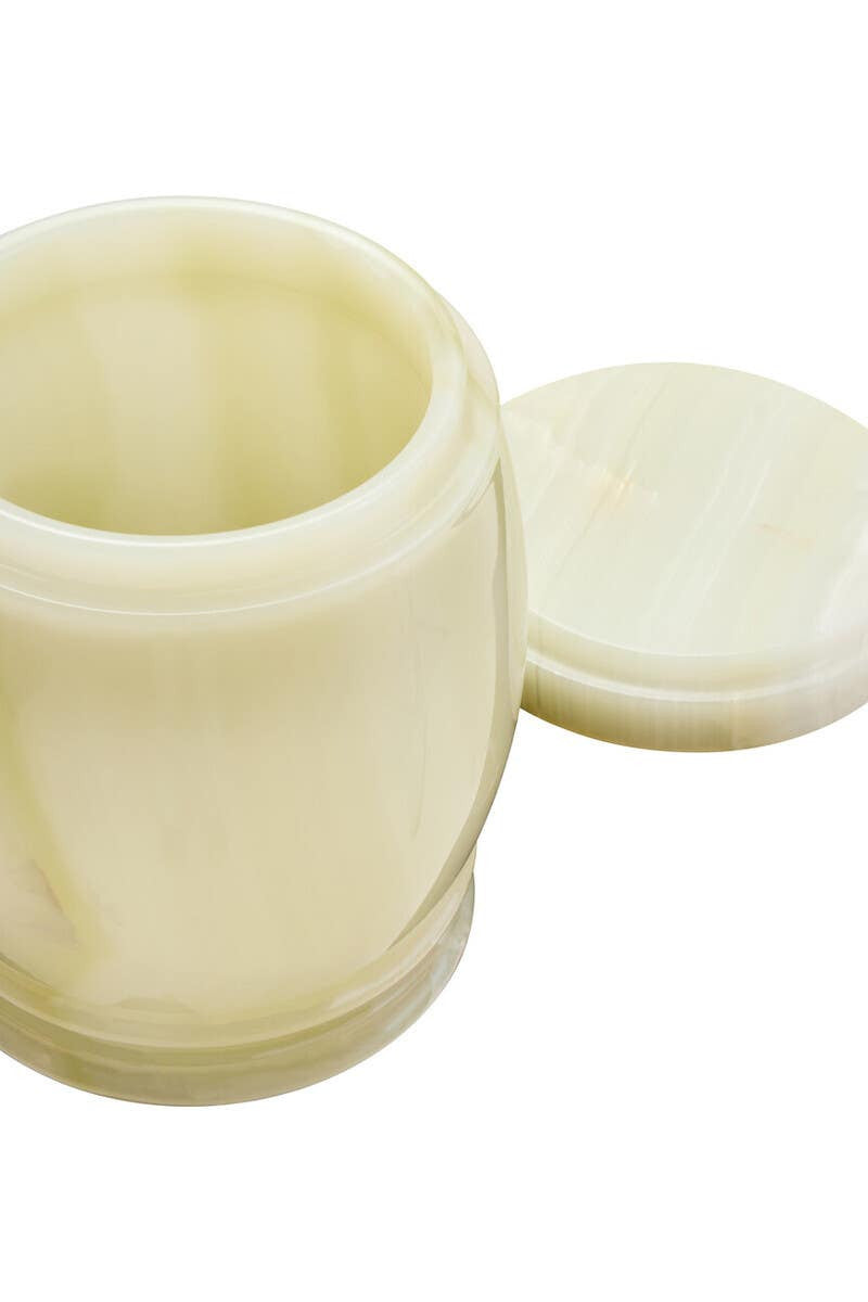 Marmore Onyx Storage Jar