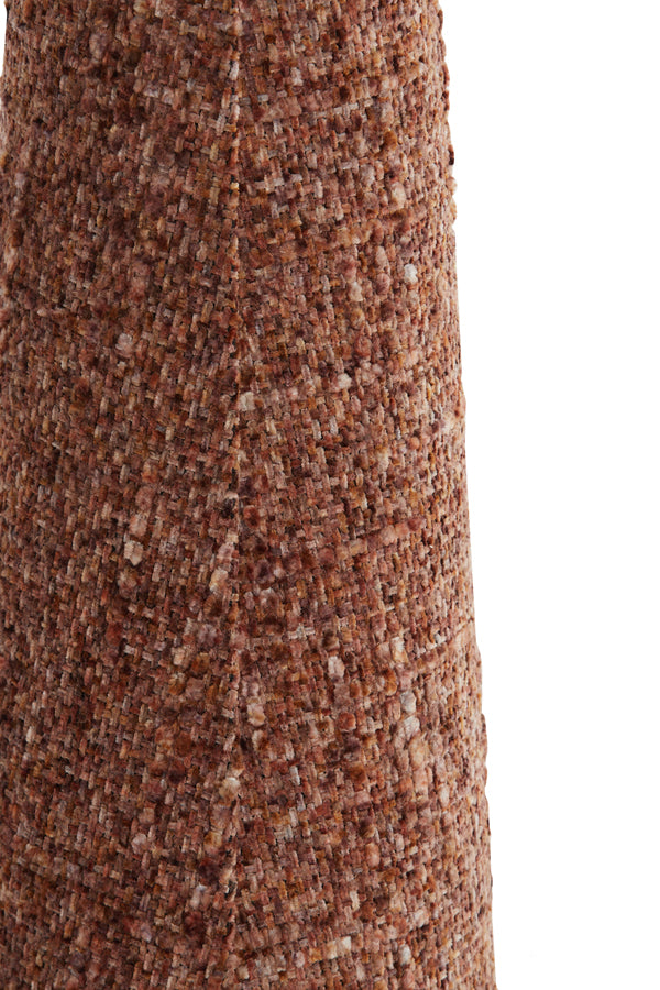 Shade round conical 15-10,5-37,5 cm OSIRE burgundy