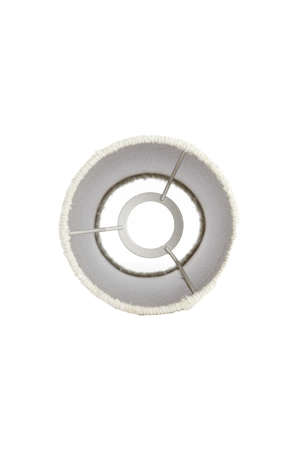 Shade round conical 15-10,5-37,5 cm ORURO white