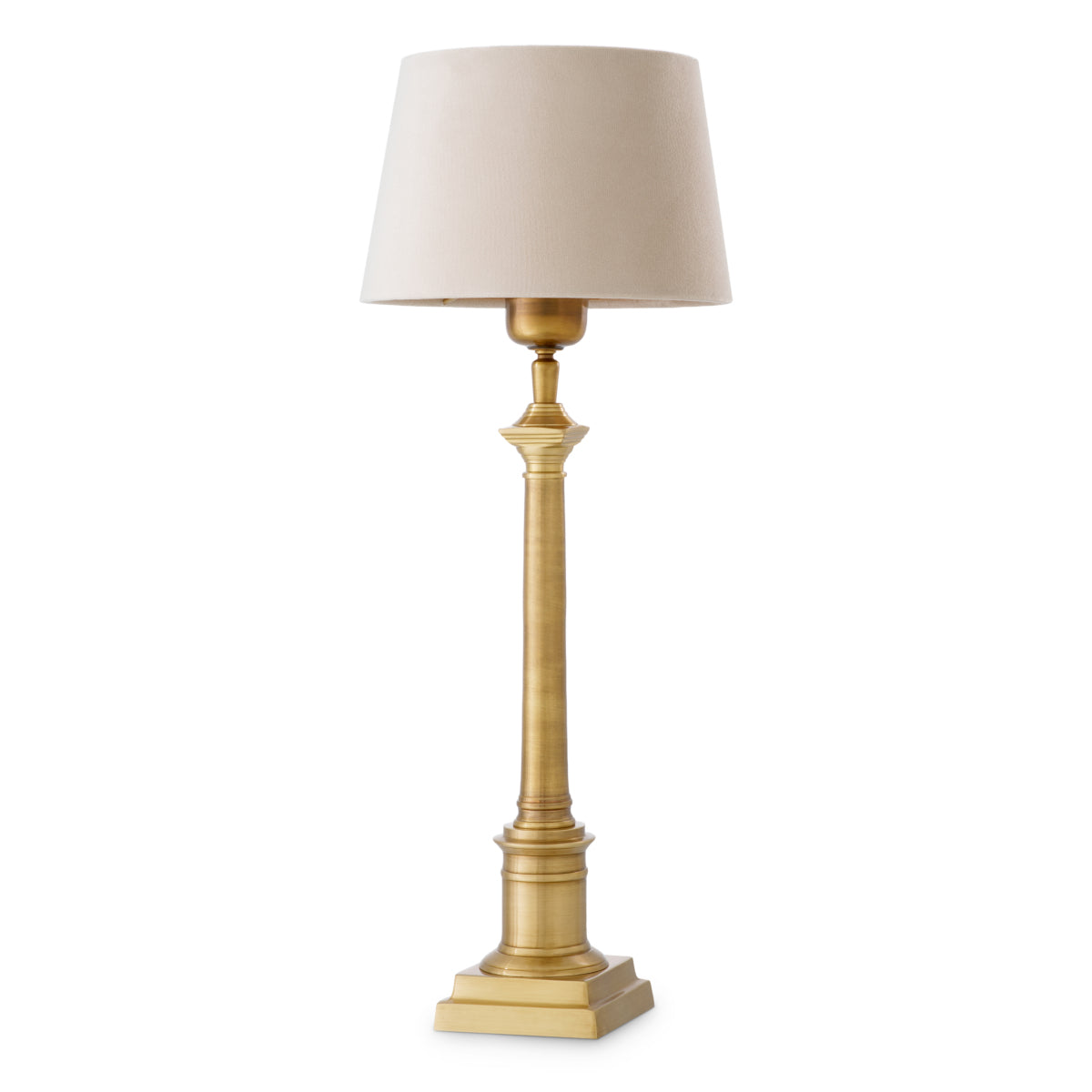 Eichholtz Lighting Table Lamp Cologne S Antique Brass House of Isabella UK