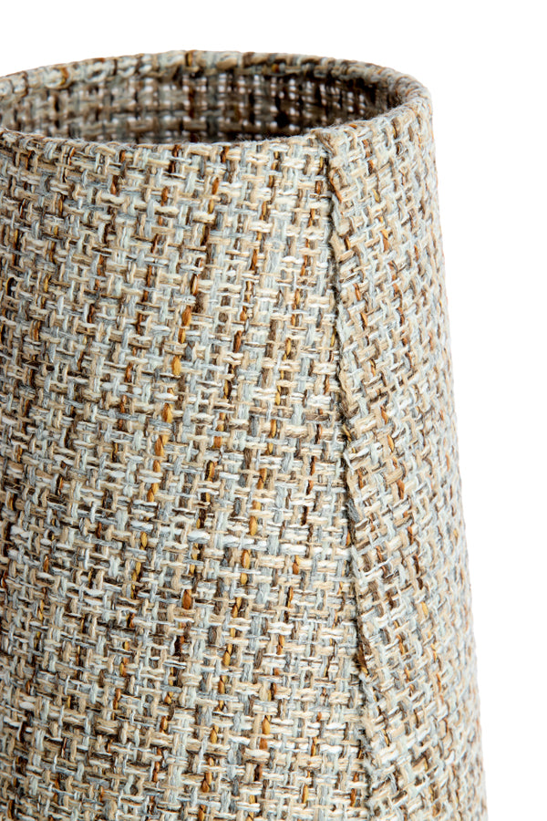 Shade round conical 19-12,5-46,5 cm OKAVI light brown