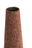 Shade round conical 19-12,5-46,5 cm OSIRE burgundy