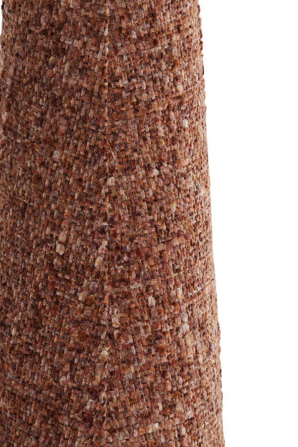 Shade round conical 19-12,5-46,5 cm OSIRE burgundy