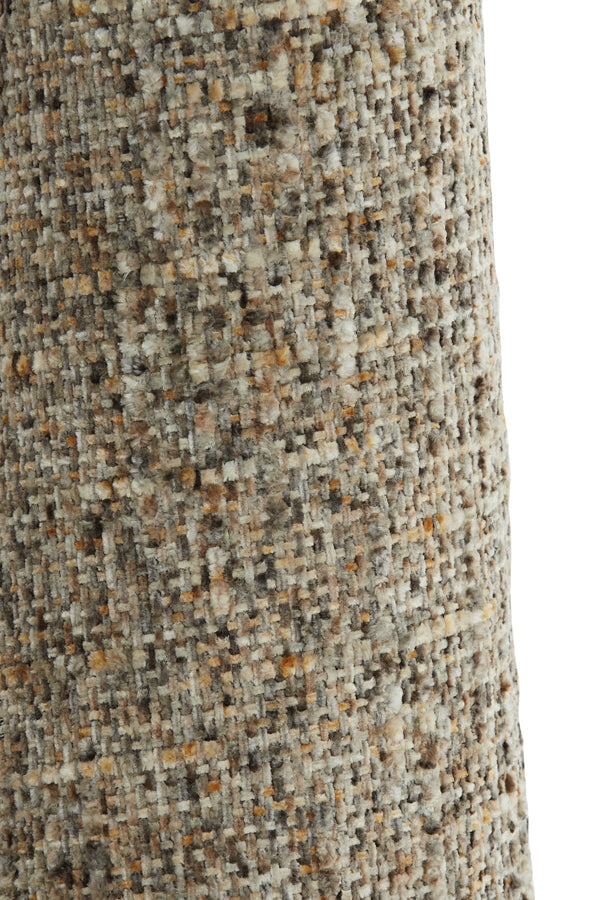 Shade round conical 19-12,5-46,5 cm OSIRE grey-brown