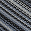 Rainbow Outdoor Rug Dark Grey | 1020