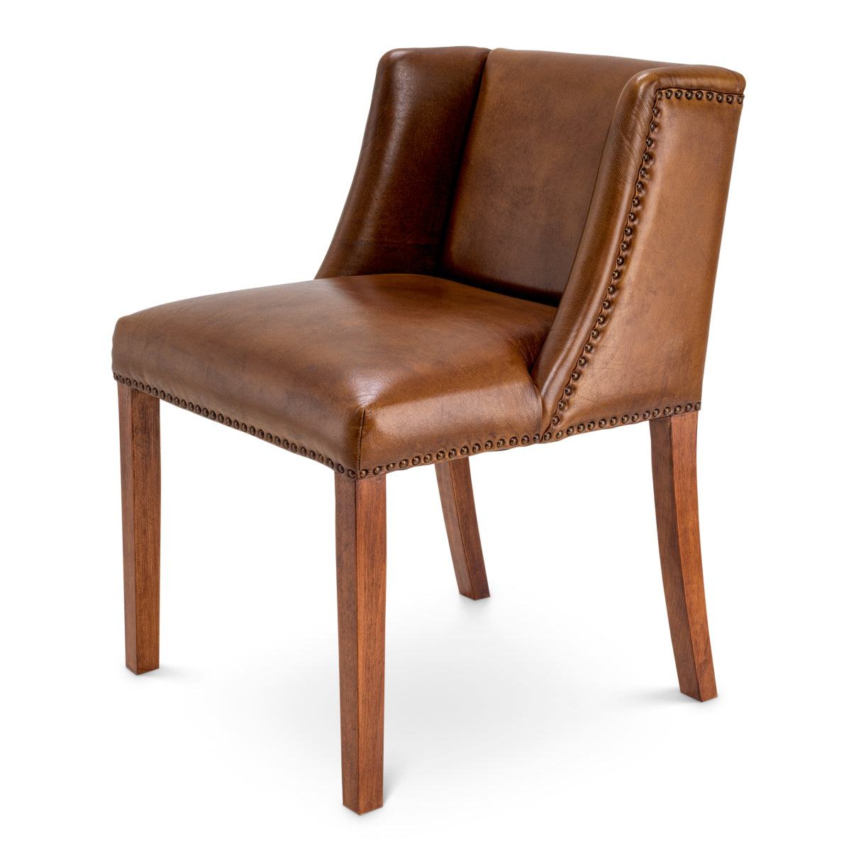 Eichholtz Dining Dining Chair St. James - Tobacco Leather House of Isabella UK