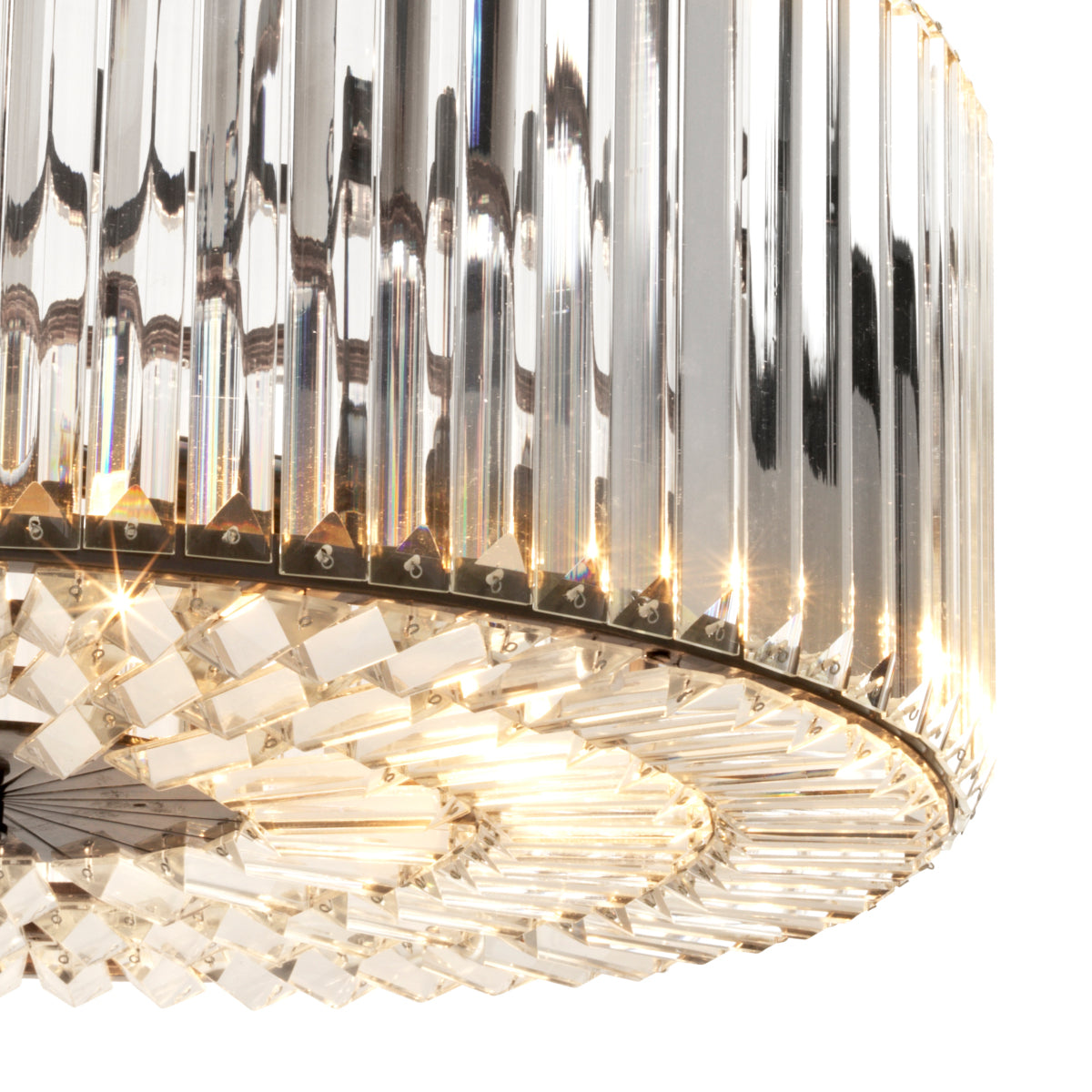 Eichholtz Lighting Chandelier Infinity Gunmetal Finish House of Isabella UK