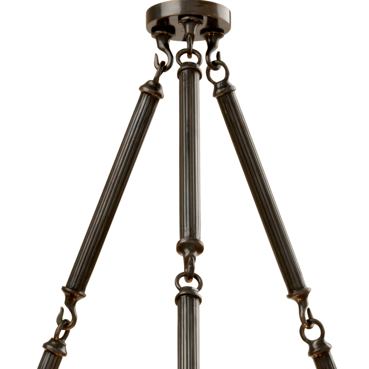 Eichholtz Lighting Chandelier Infinity Gunmetal Finish House of Isabella UK