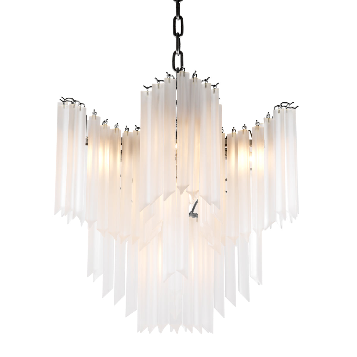 Eichholtz Lighting Chandelier Pulsar - Nickel House of Isabella UK