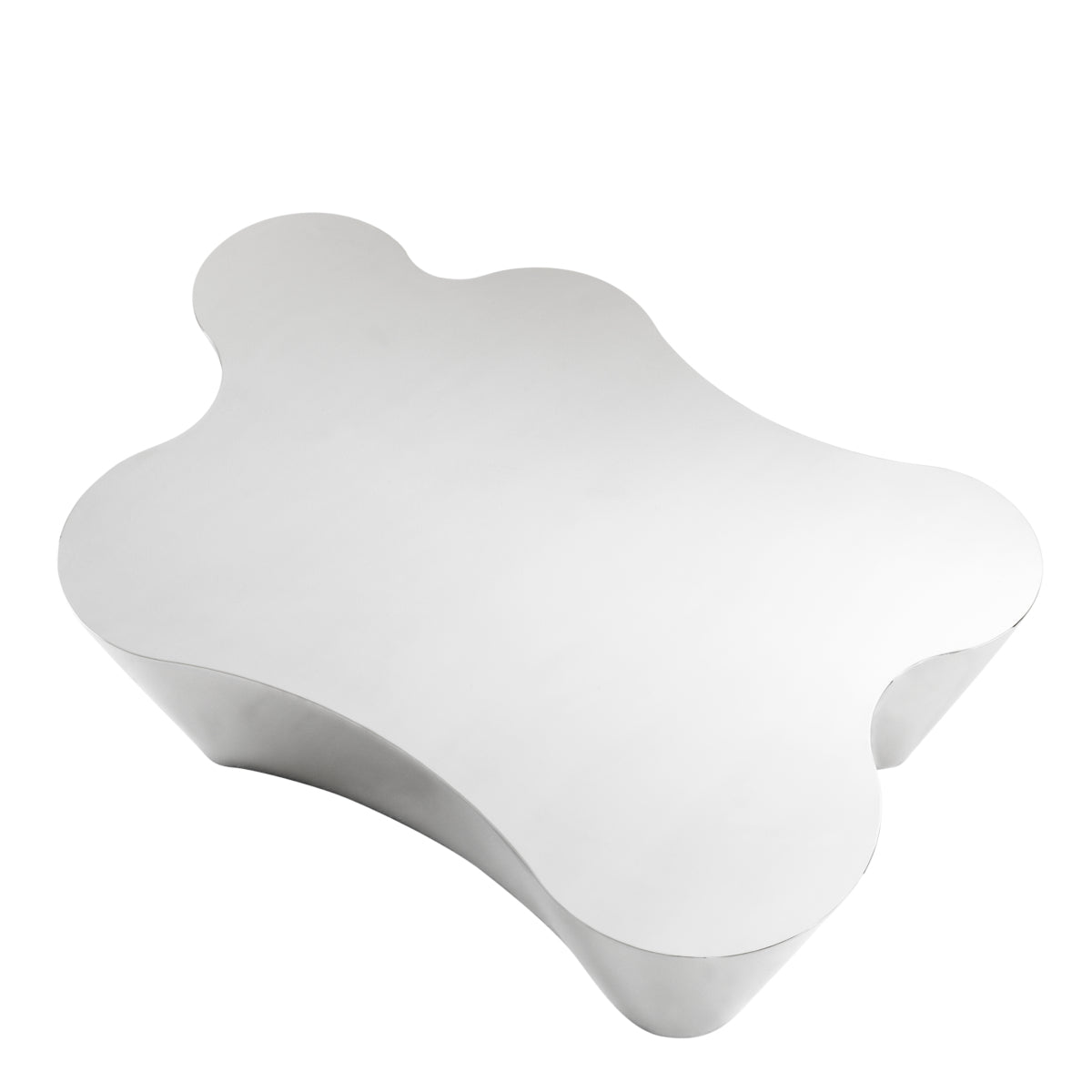 Eichholtz Living Coffee Table Sceptre - Polished Stainless Steel House of Isabella UK