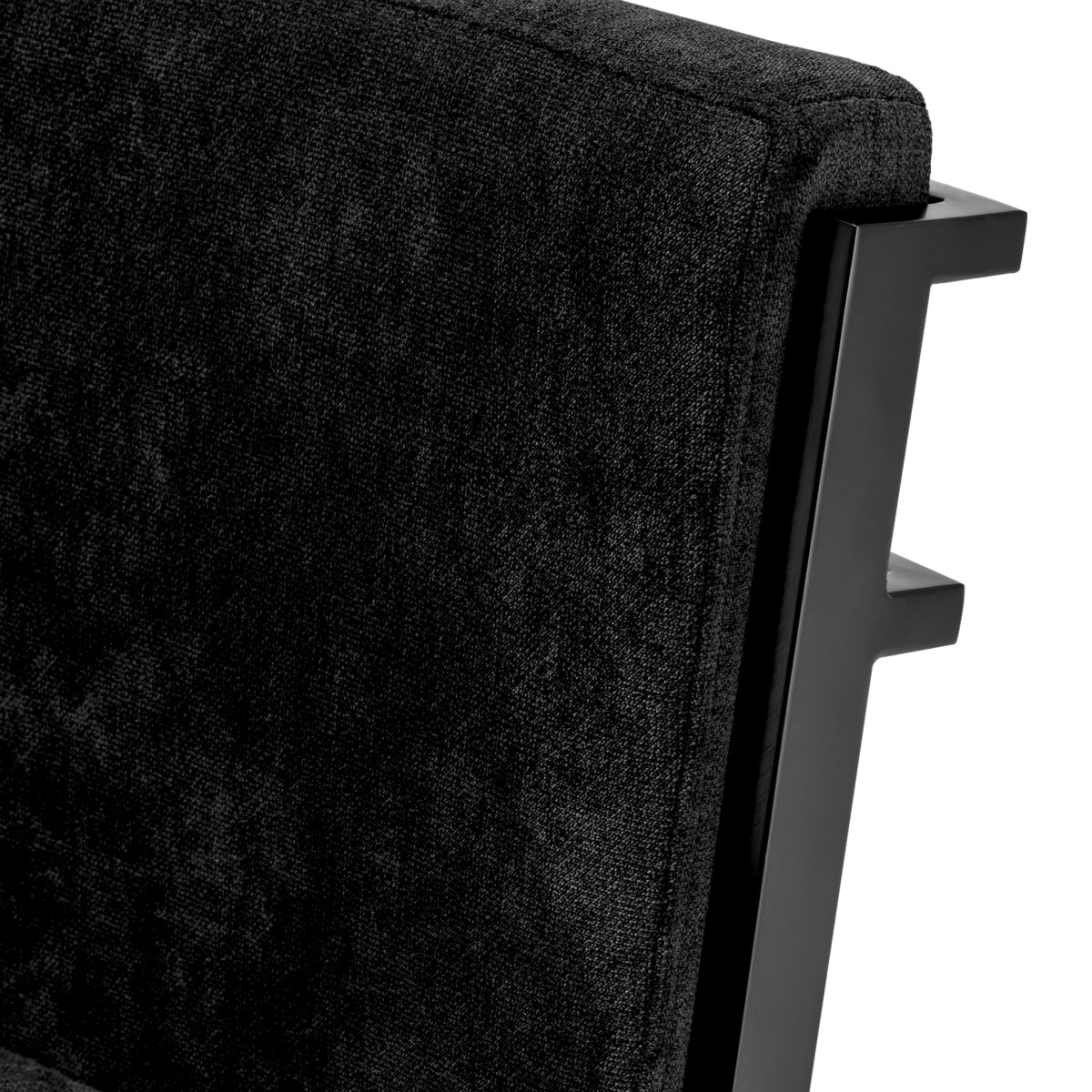 Eichholtz Living Counter Stool Scott - Black & Bronze Finish House of Isabella UK
