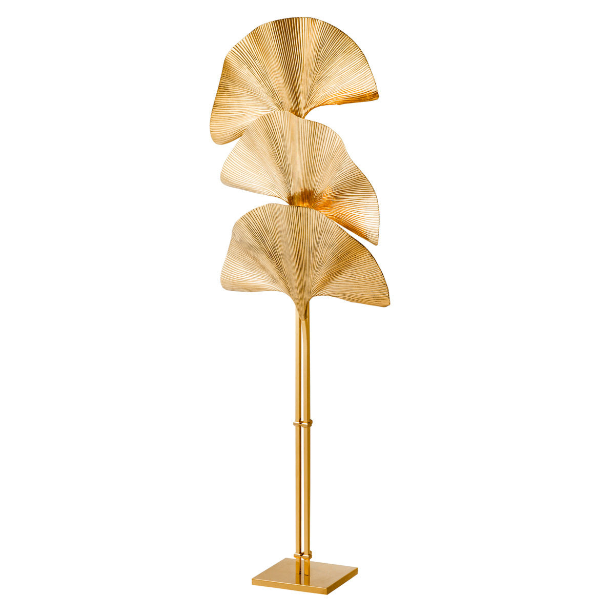 Eichholtz Lighting Floor Lamp Las Palmas - Polished Brass House of Isabella UK
