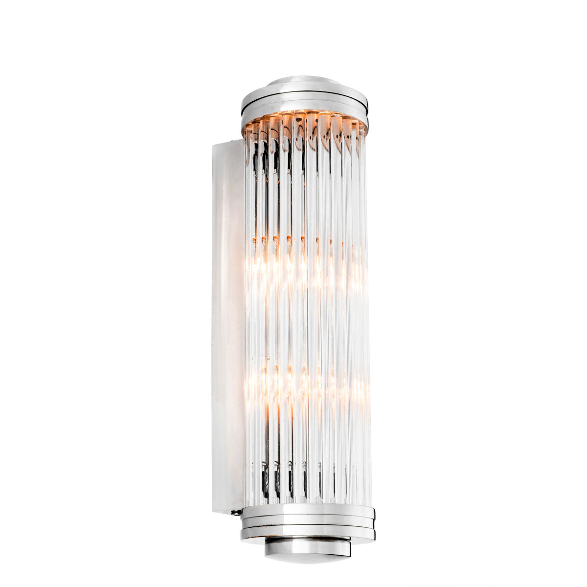Eichholtz Lighting Wall Lamp Gascogne L - Nickel Finish House of Isabella UK
