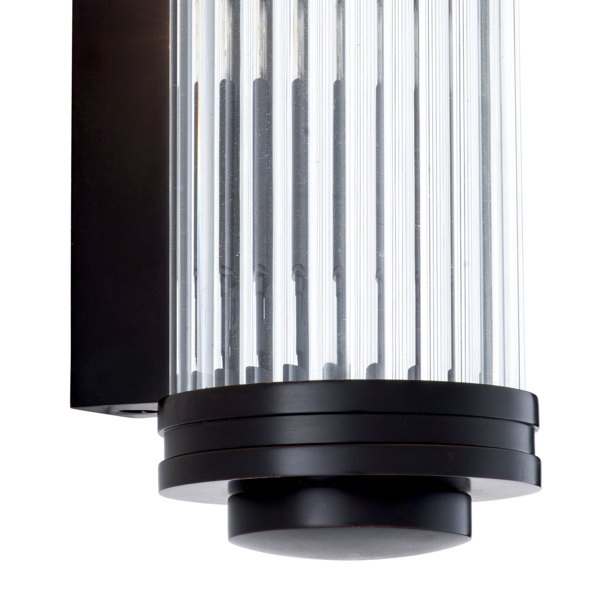 Eichholtz Lighting Wall Lamp Gascogne L - Gunmetal Finish Bronze Finish House of Isabella UK