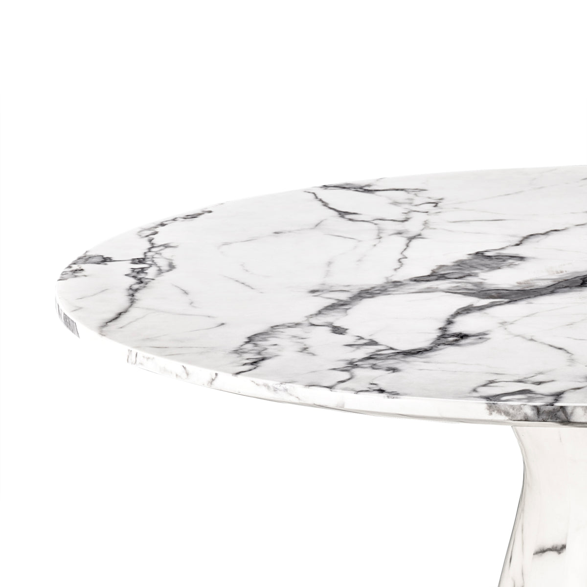Eichholtz Dining Dining Table Turner White faux marble House of Isabella UK