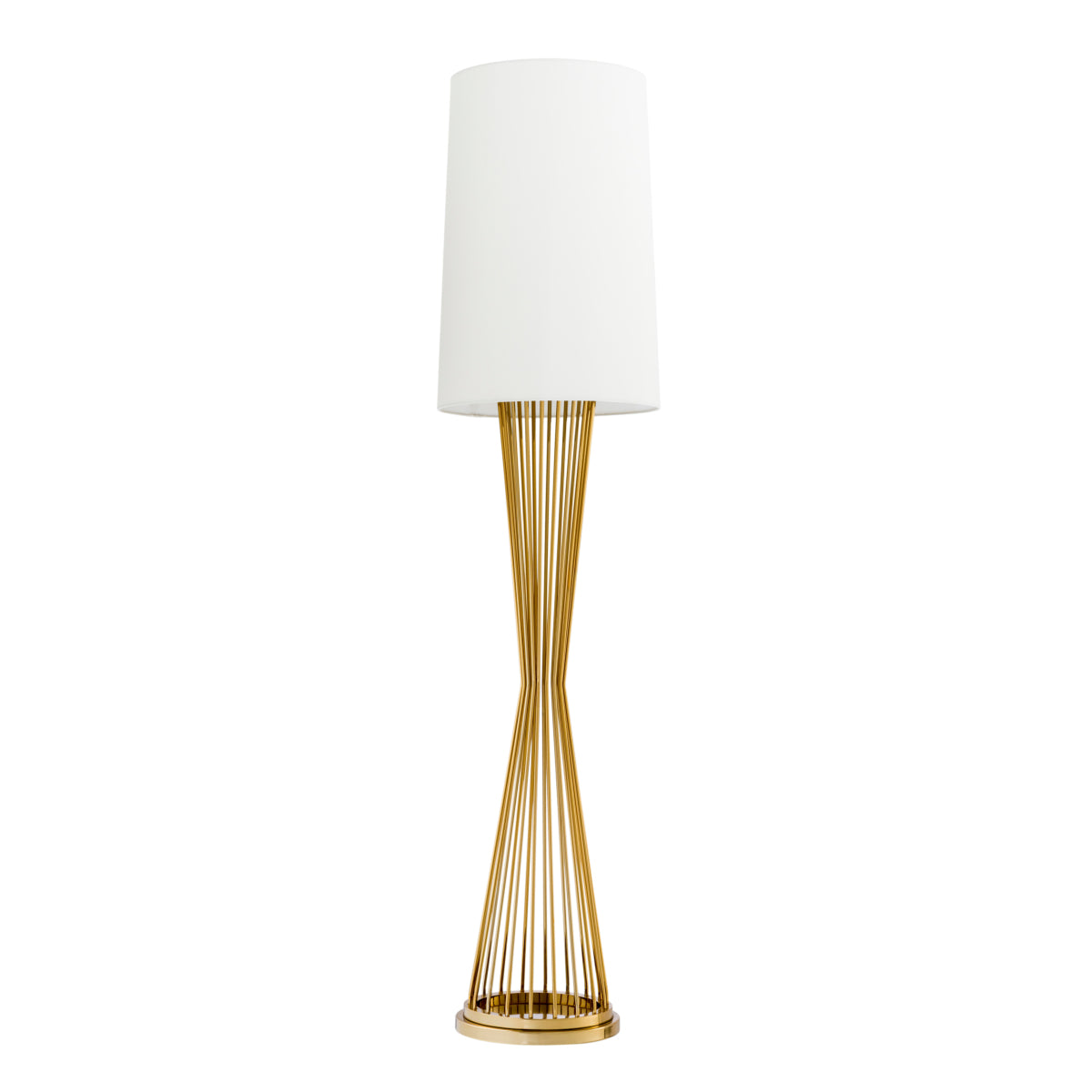 Eichholtz Lighting Floor Lamp Holmes Gold House of Isabella UK