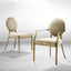 Eichholtz Dining Dining Chair Scribe - Greige Velvet House of Isabella UK