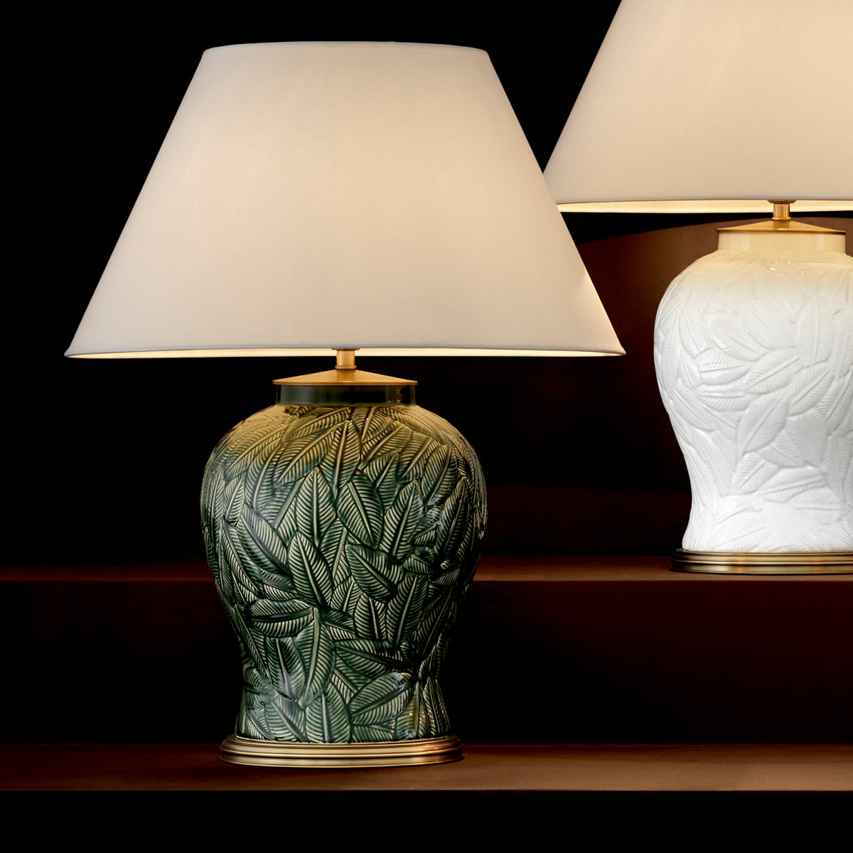 Eichholtz Lighting Table Lamp Cyprus - Green Ceramic House of Isabella UK