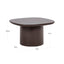 End table Almundi chocolat brown