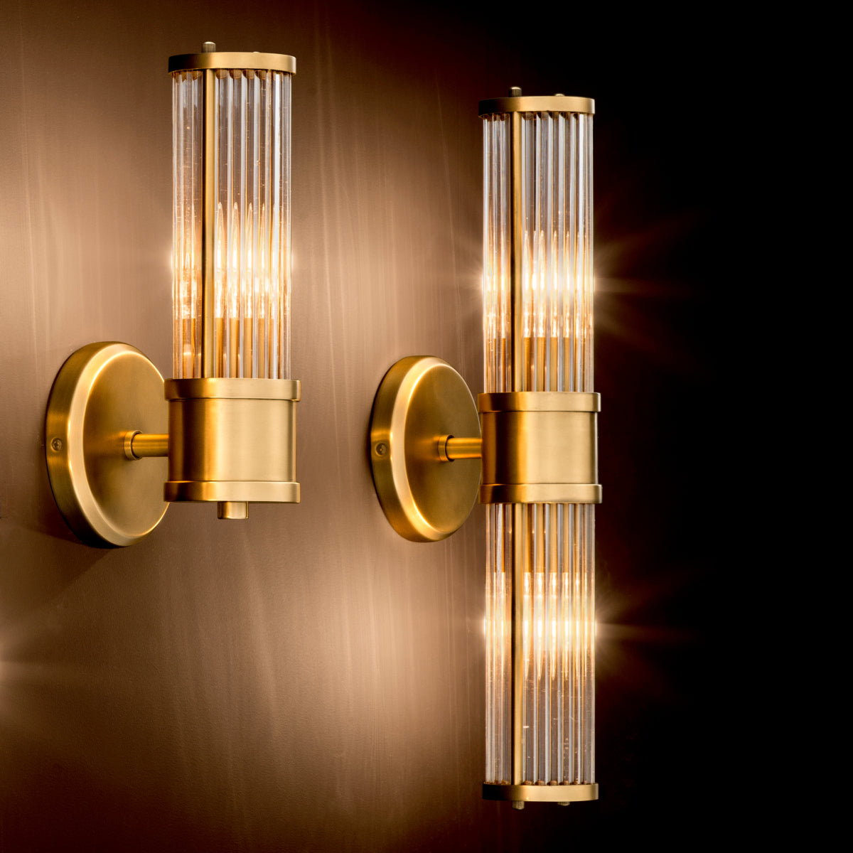 Eichholtz Lighting Wall Lamp Claridges Single House of Isabella UK