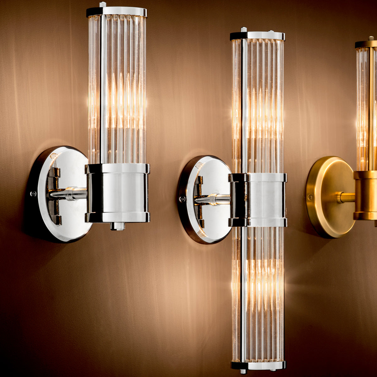 Eichholtz Lighting Wall Lamp Claridges Single House of Isabella UK