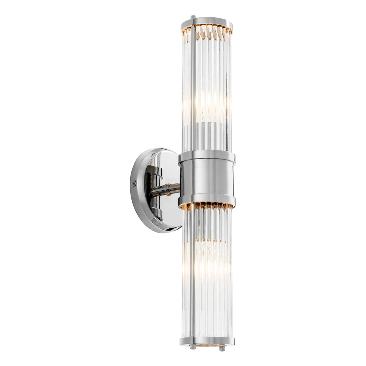 Eichholtz Lighting Wall Lamp Claridges Double Nickel House of Isabella UK