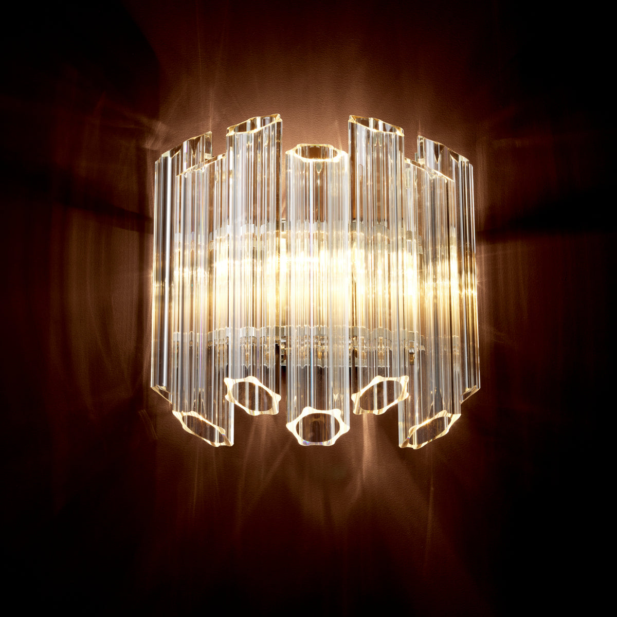 Eichholtz Lighting Wall Lamp Vittoria - Nickel Finish House of Isabella UK