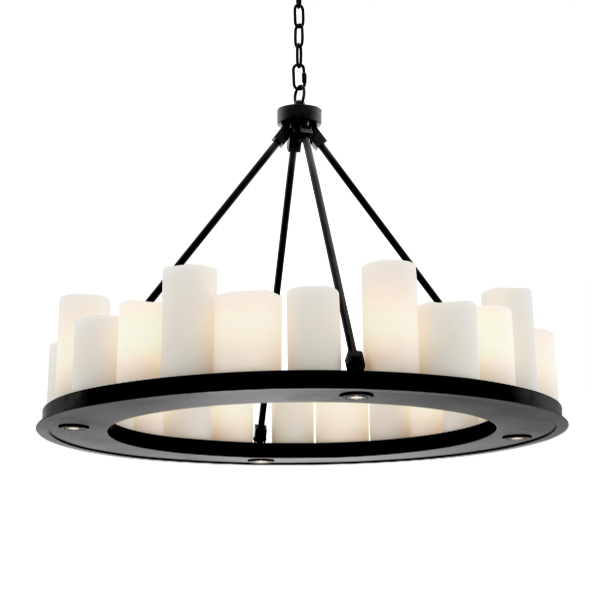 Eichholtz Lighting Round Chandelier Commodore ø 90 cm House of Isabella UK